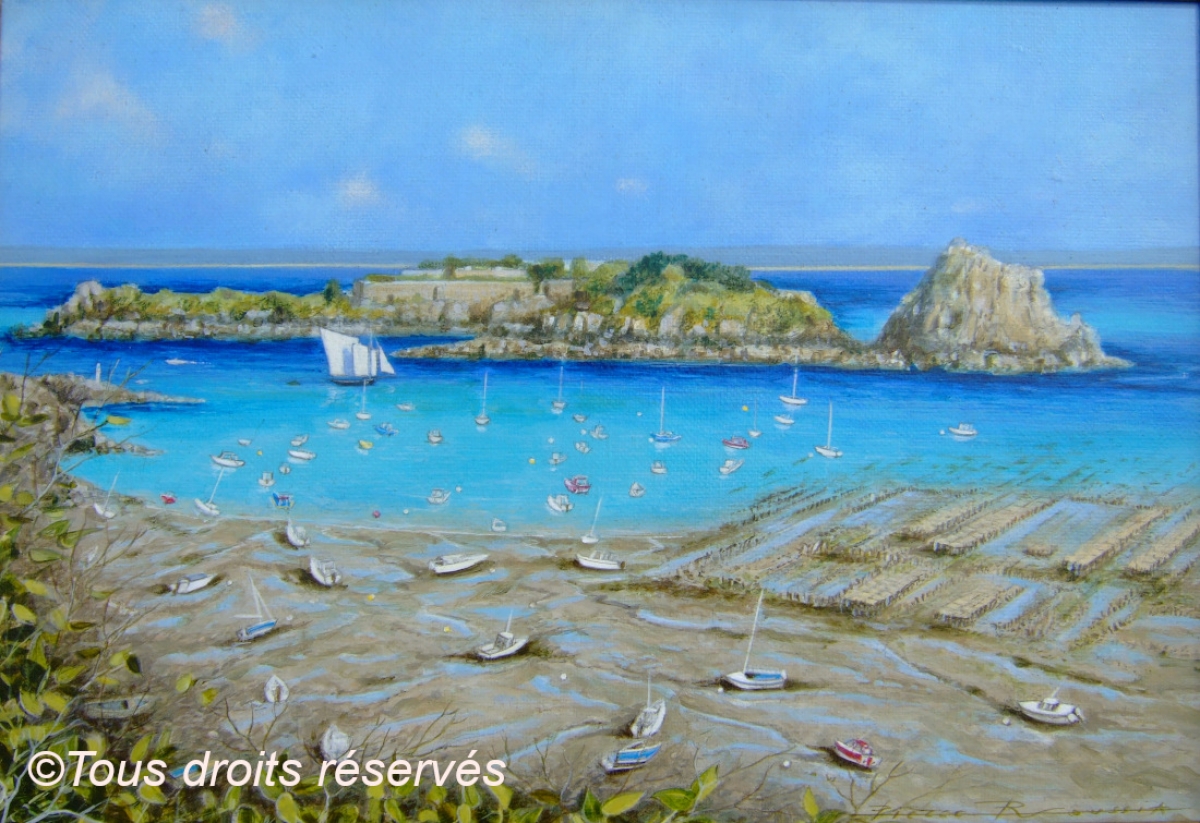 Cancale parcs à huîtres : Peintures Divers